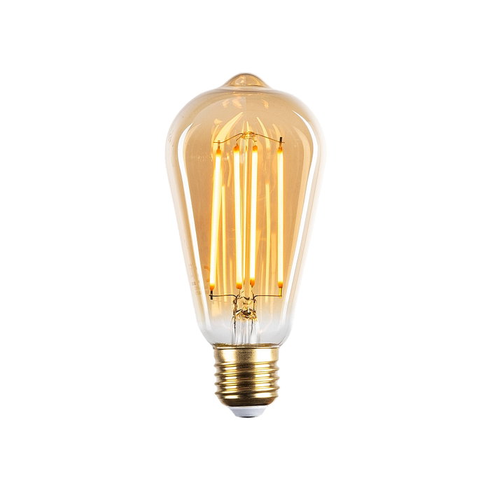 Opviq Bombilla COB LED OP - 024 Amarillo Cálido 2500K E27 Regulable